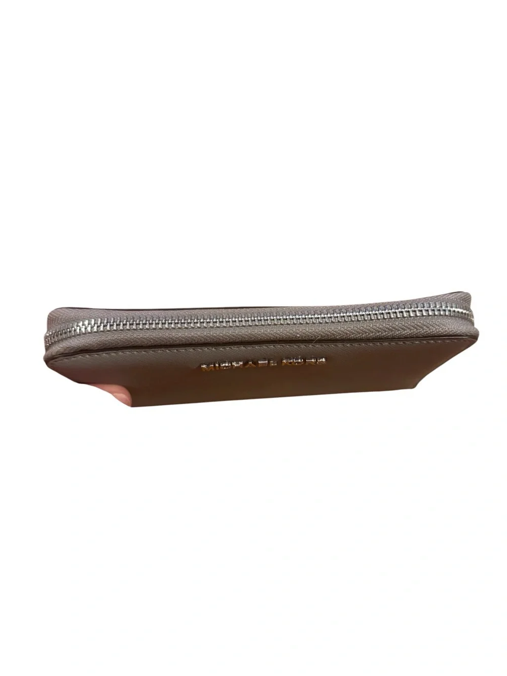 Michael Kors Women's Taupe Wristlet Wallet